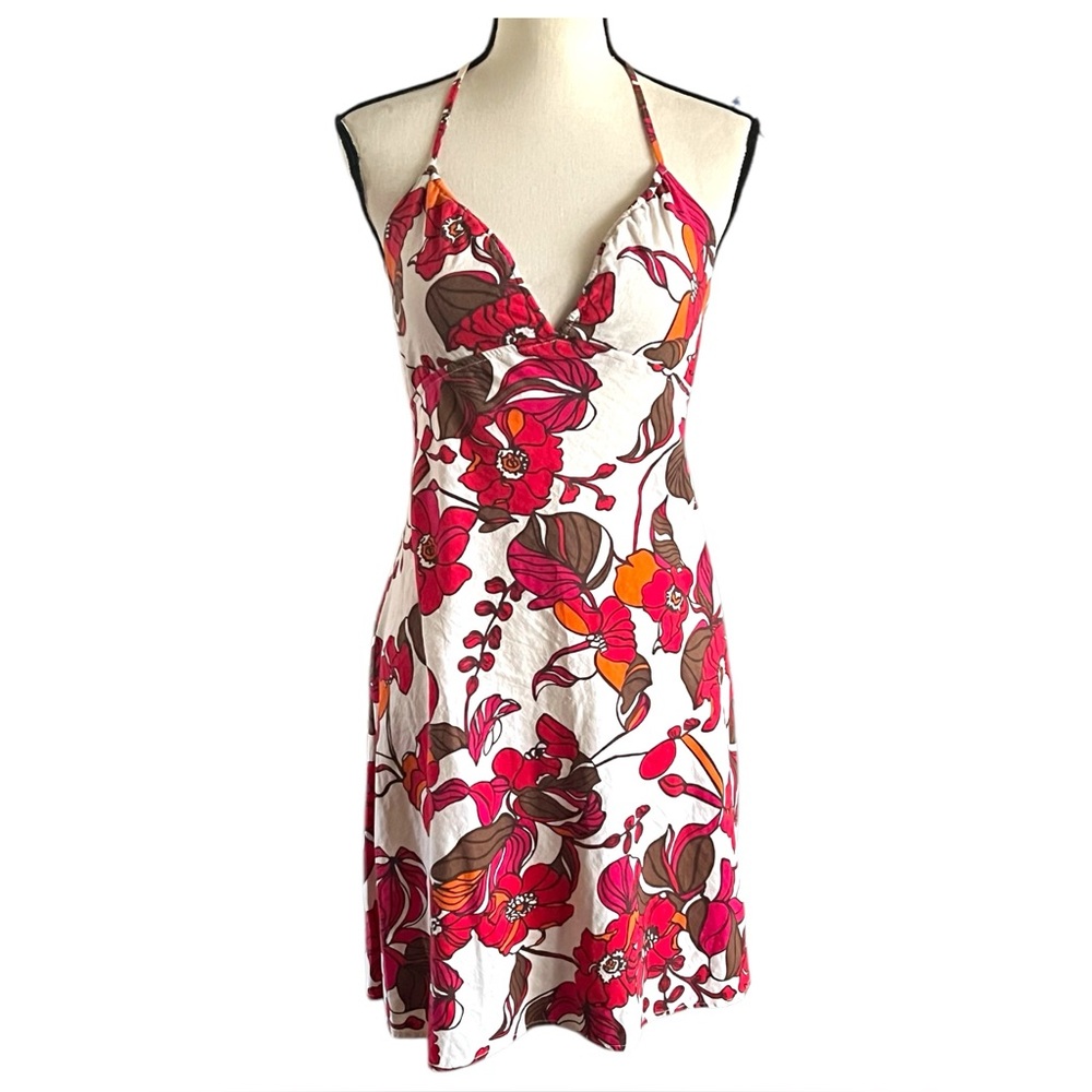 Guess Floral Halter Dress in size S/M